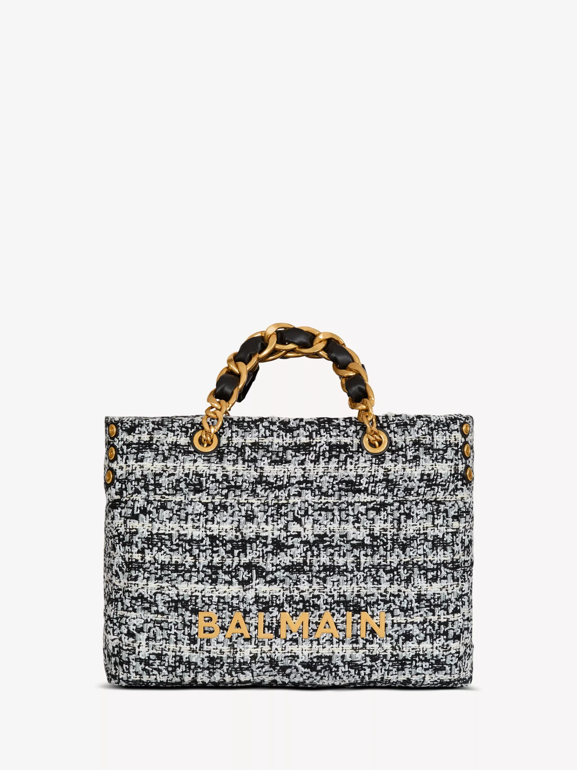 1945 Soft tweed tote bag