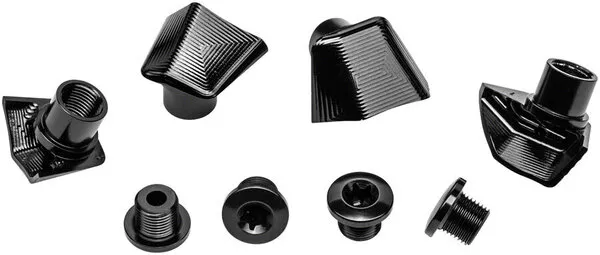 absoluteBLACKCrank Bolts and Covers for Dura-Ace 9100 Cranks