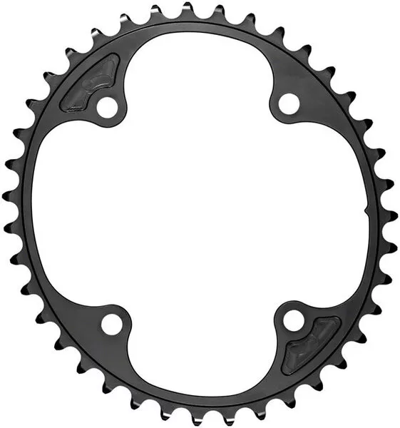 absoluteBLACKPremium Oval Road Chainring for Campagnolo 4-Bolt