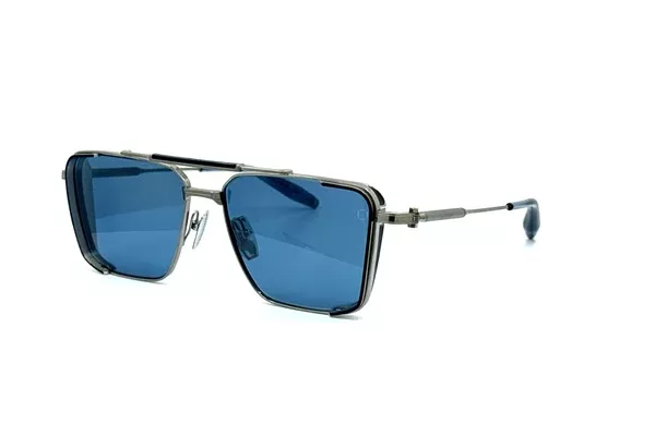 Akoni – Hera (Brushed Black Palladium/Silver | Blue Flash Mirror)