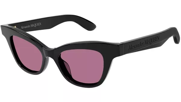 AM0381S 002 Occhiali da Sole Cat Eye Nero