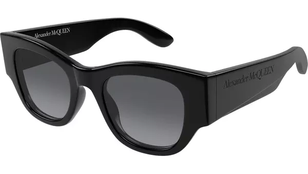 AM0420S 001 Occhiali da Sole Rettangolari Nero