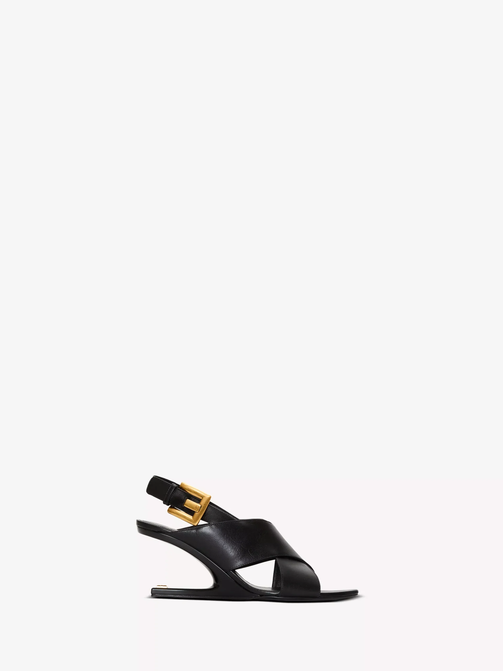 Anthem No Wedge smooth leather sandals