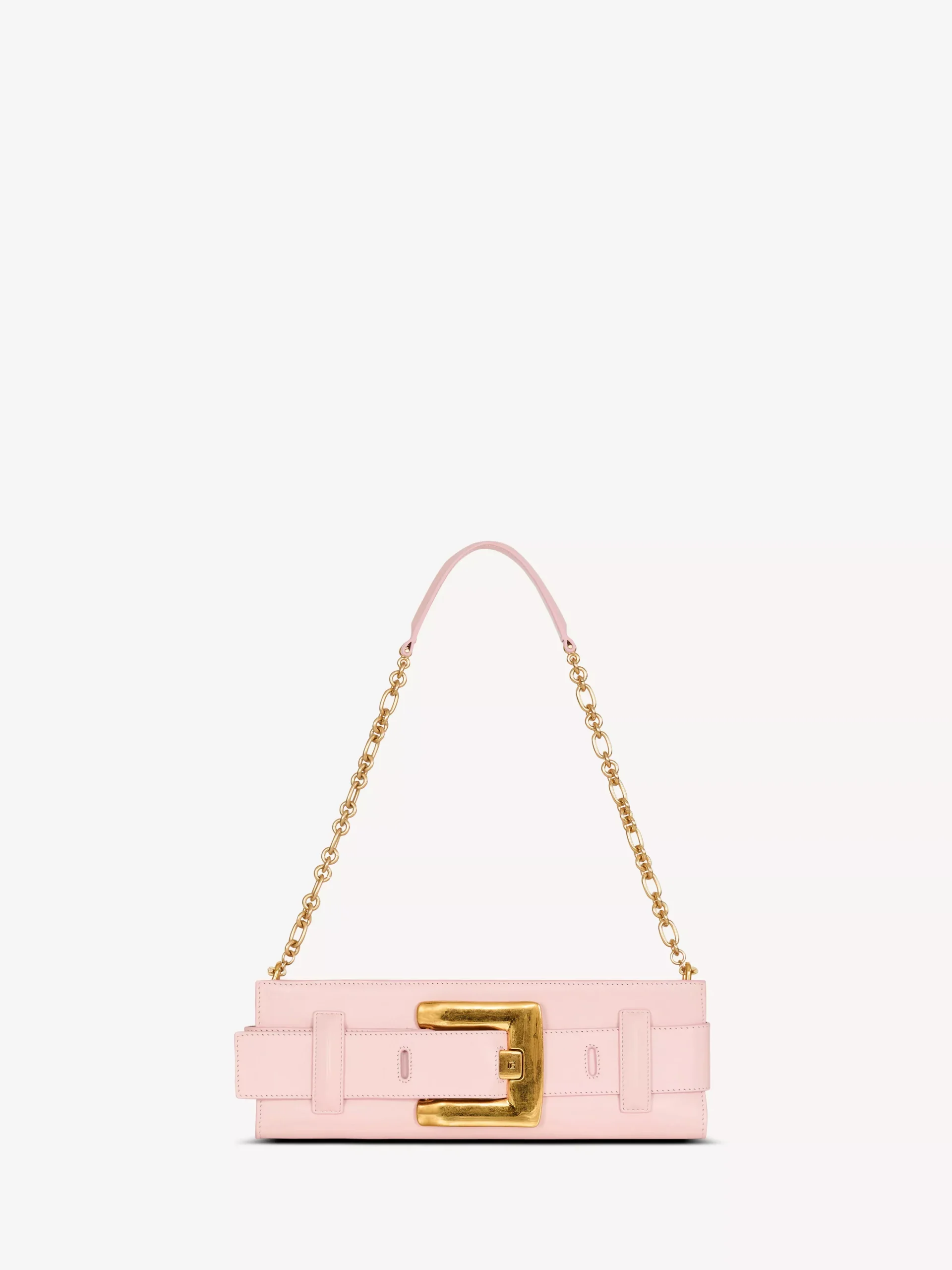 Anthem smooth leather clutch