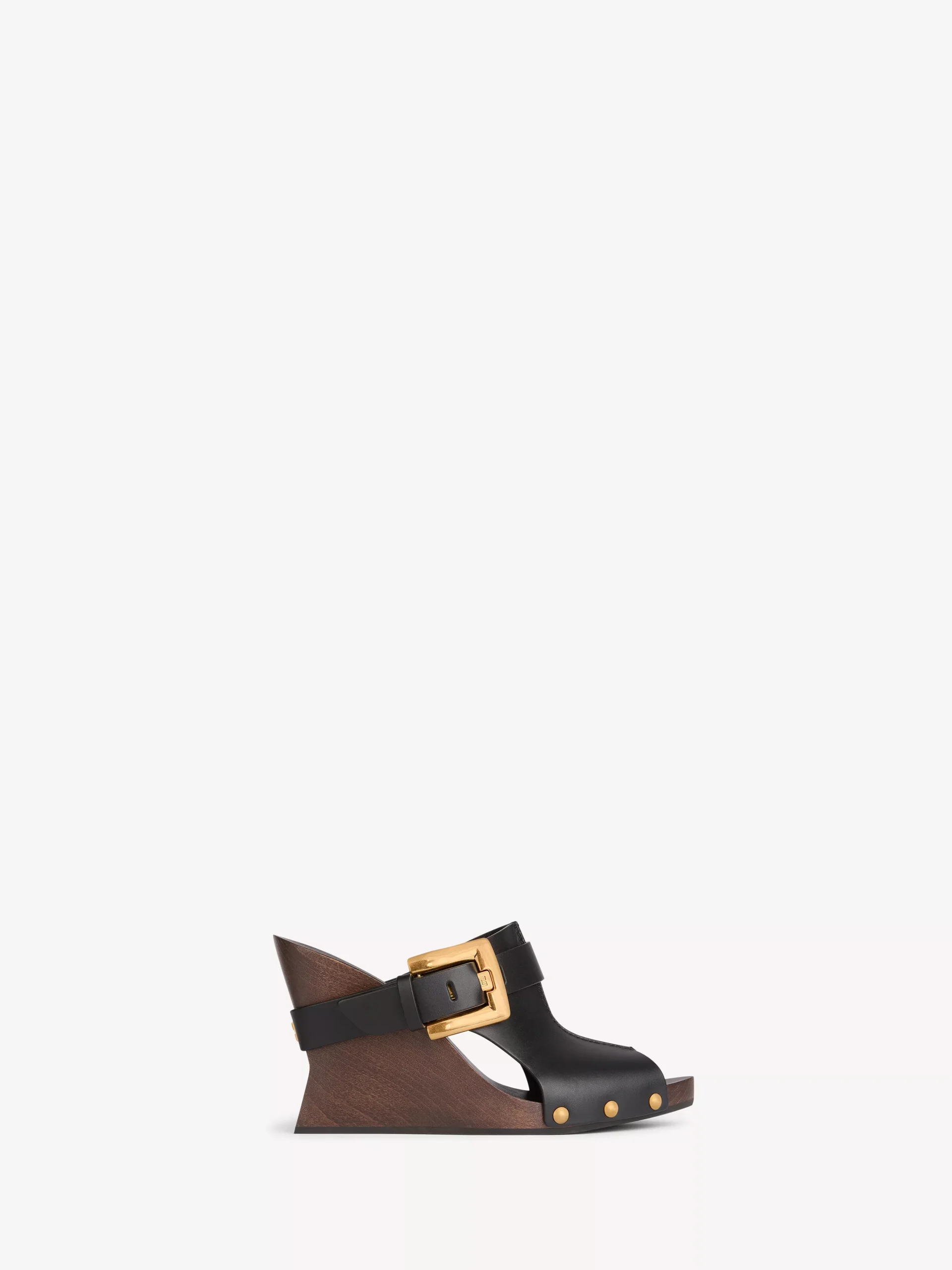 Anthem Wedge smooth leather mules