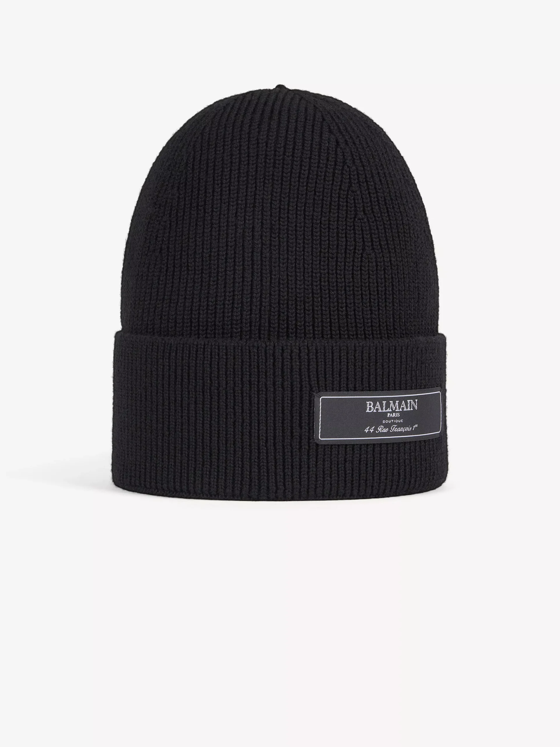 Balmain Paris wool beanie