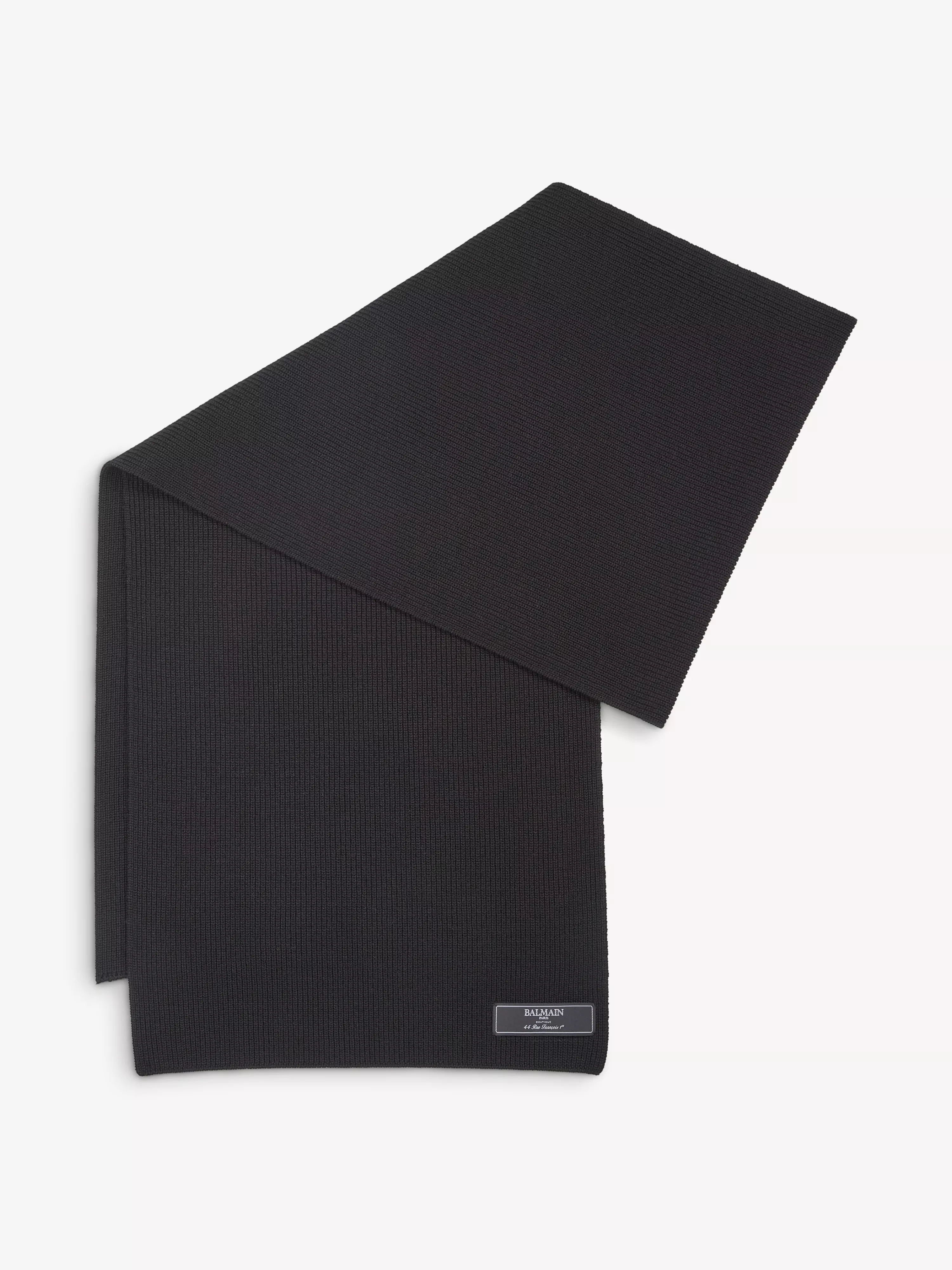 Balmain Paris wool scarf