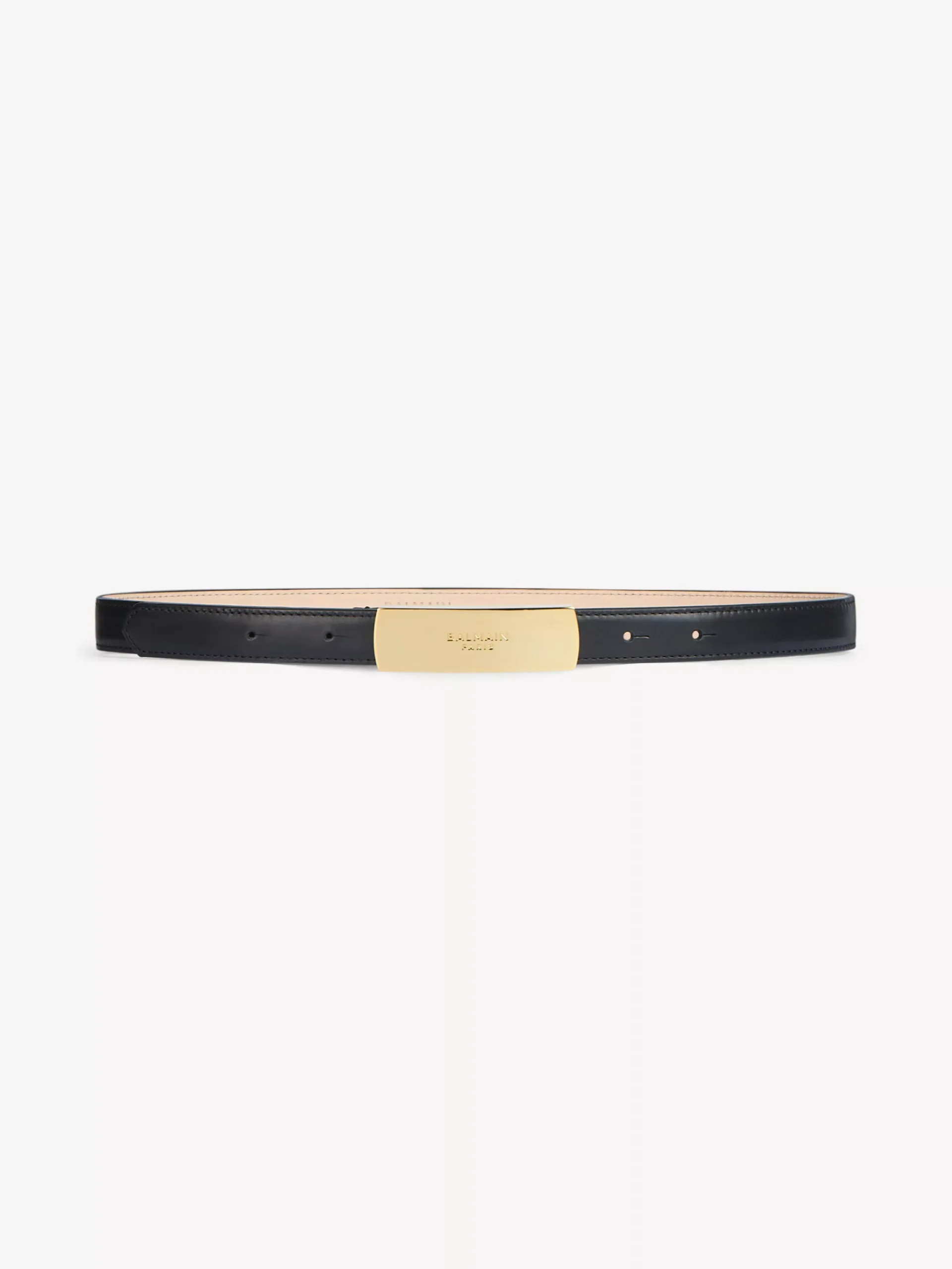 Balmain smooth leather belt
