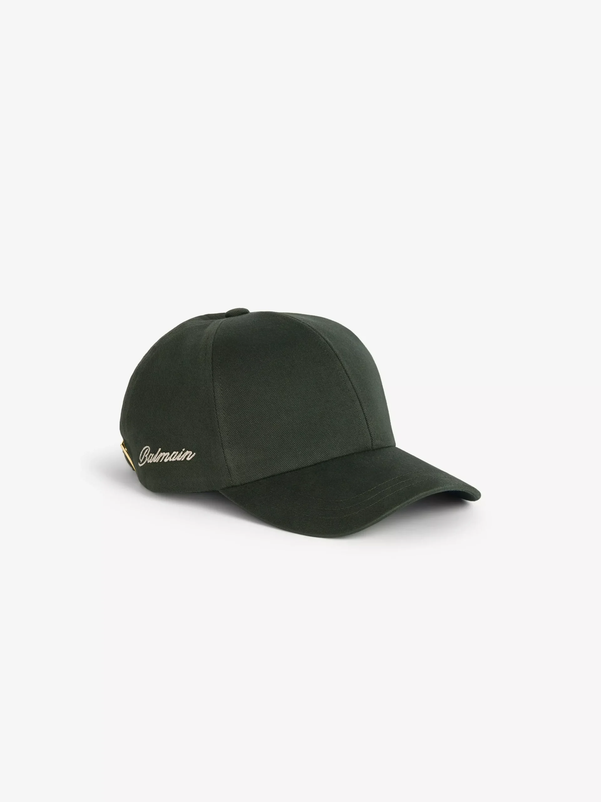 Balmain washed cotton cap