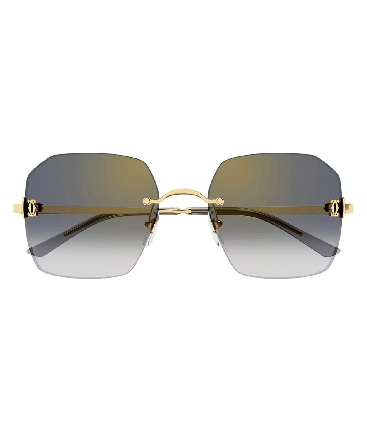 Cartier Double C CT0591S Rectangle Sunglasses