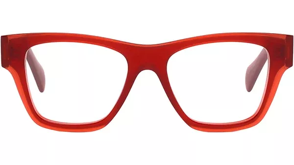 CELINE Red Geometric Eyeglasses