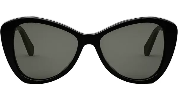 CELINE Thin Black Butterfly Sunglasses
