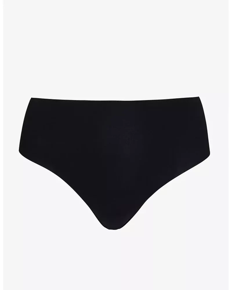Commando Classic Mid-Rise Thong, Black, Extra Small/Small - CT03-BLK-XS-S