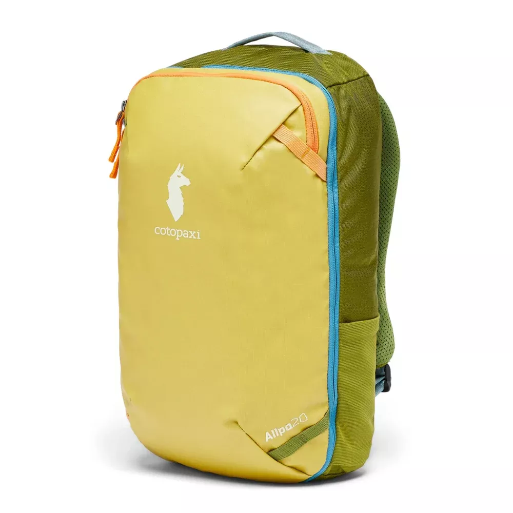 COTOPAXI ALLPA MINI 20L TRAVEL PACK – LEMONGRASS AND CEDAR
