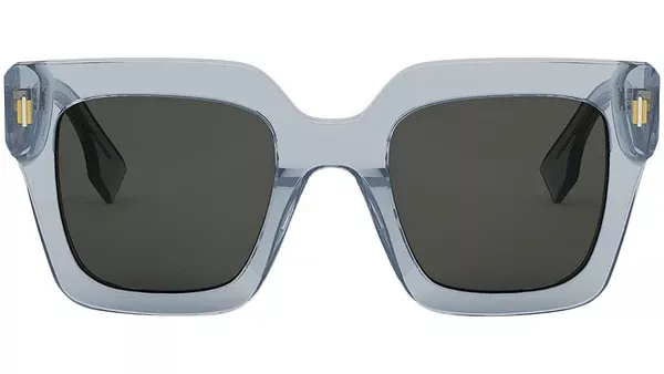 Fendi Roma Blue Square Sunglasses