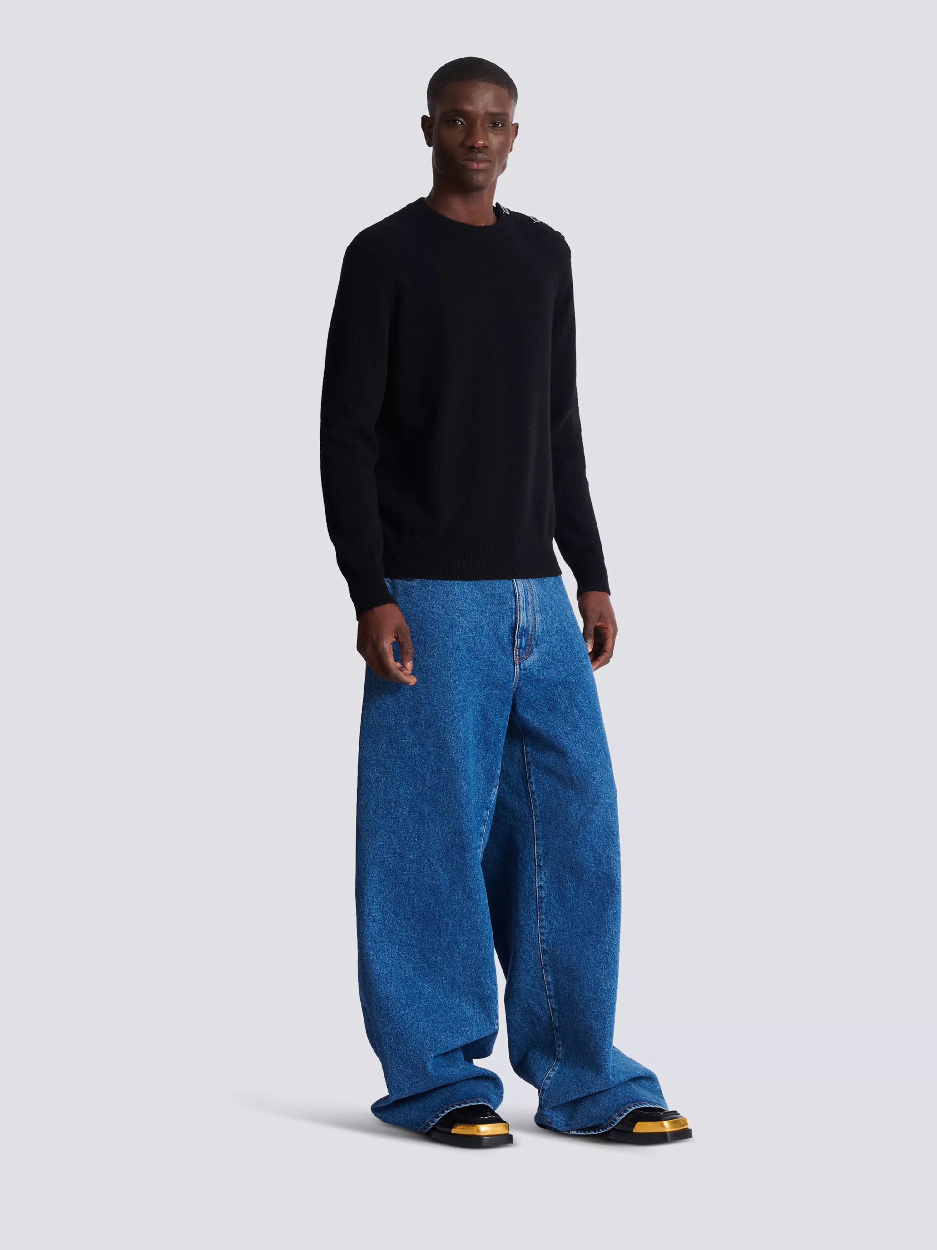 Fine eco-cashmere jumper