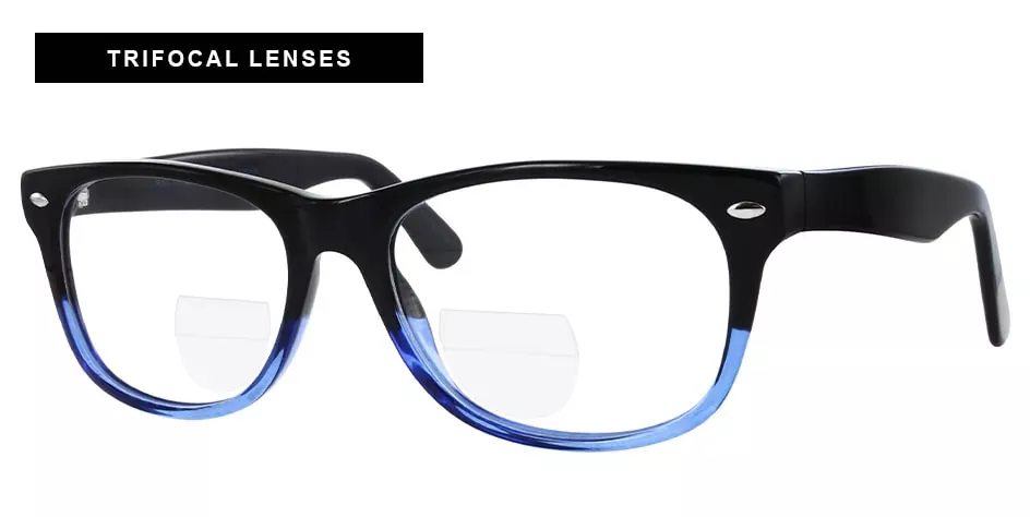 Geek Rad 09 Lined Trifocal Glasses