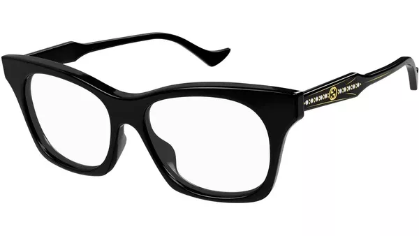 GG1299O Nero Lucido Occhiali da Vista