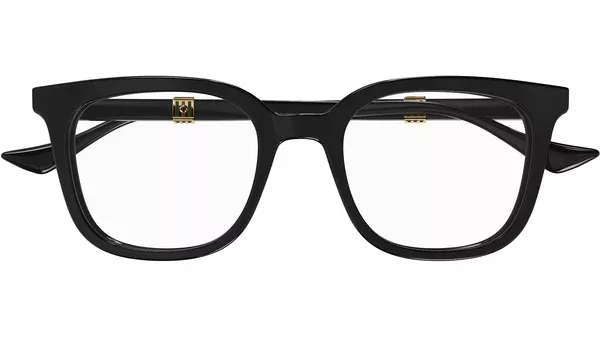 GG1497O Black Rectangular Glasses