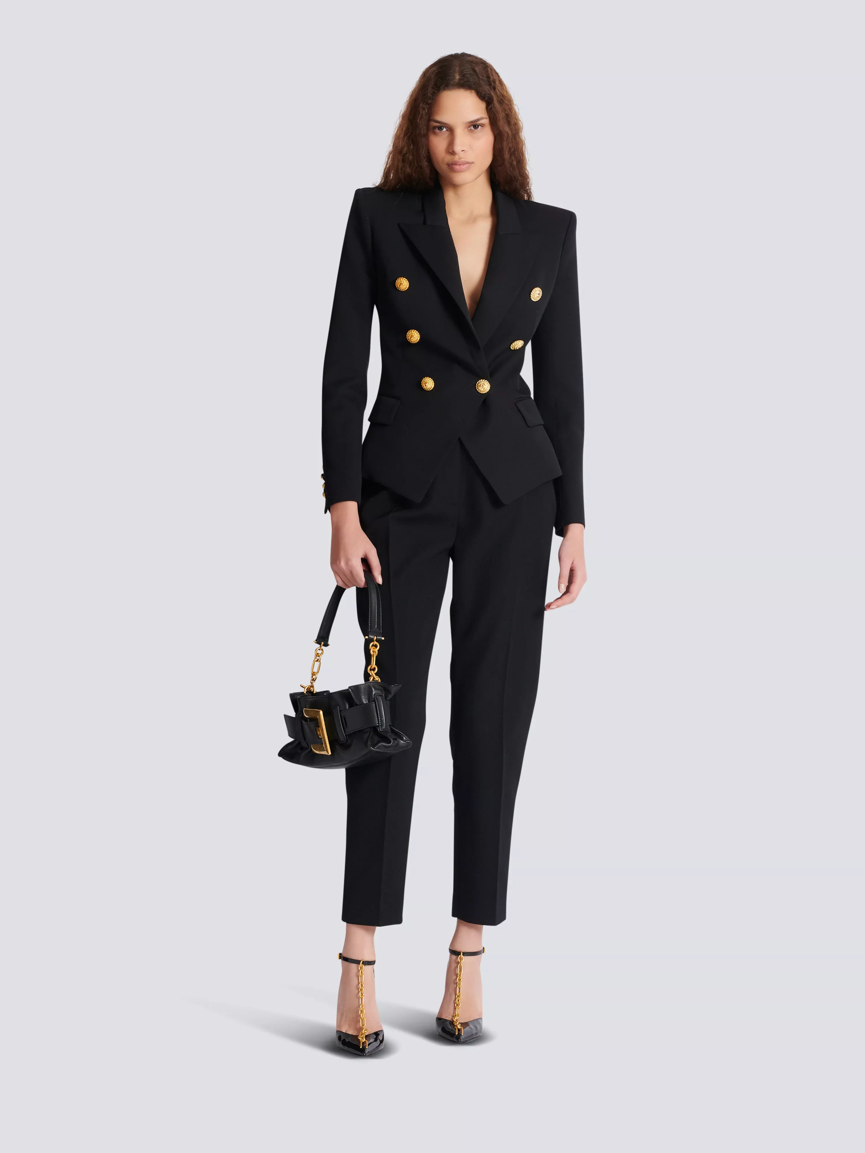 Grain de poudre 6-buttons fitted jacket