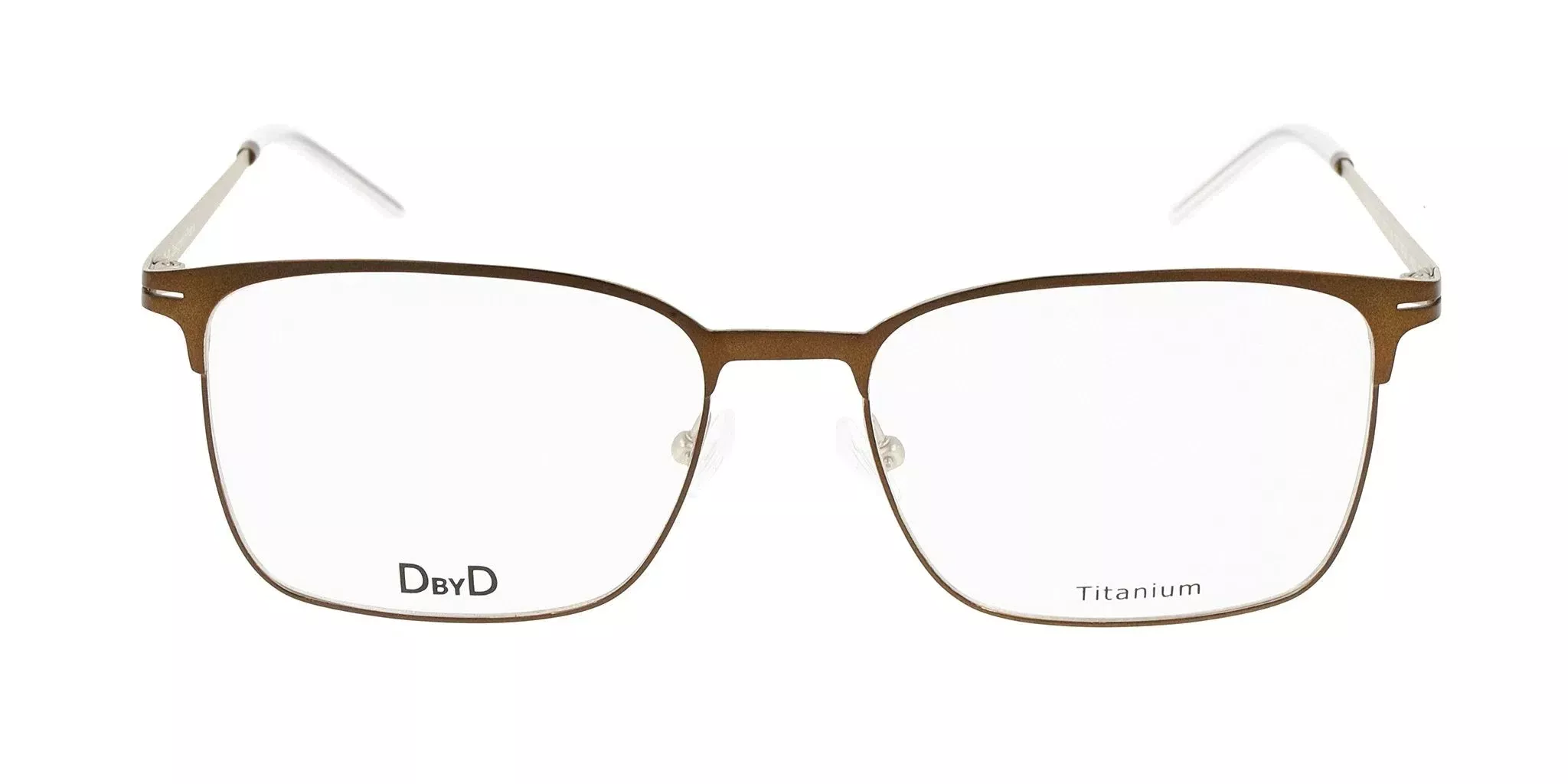 Lente Oftálmico D By D Titanium DBOM9020 Café
