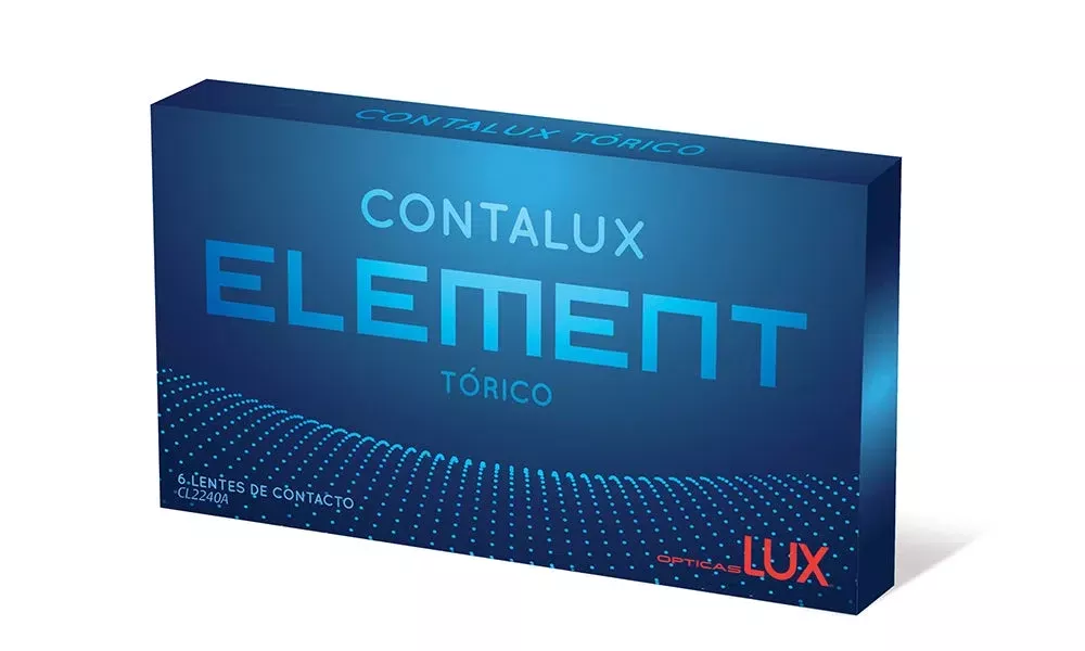 Lentes de Contacto Contalux Element tórico para Astigmatismo
