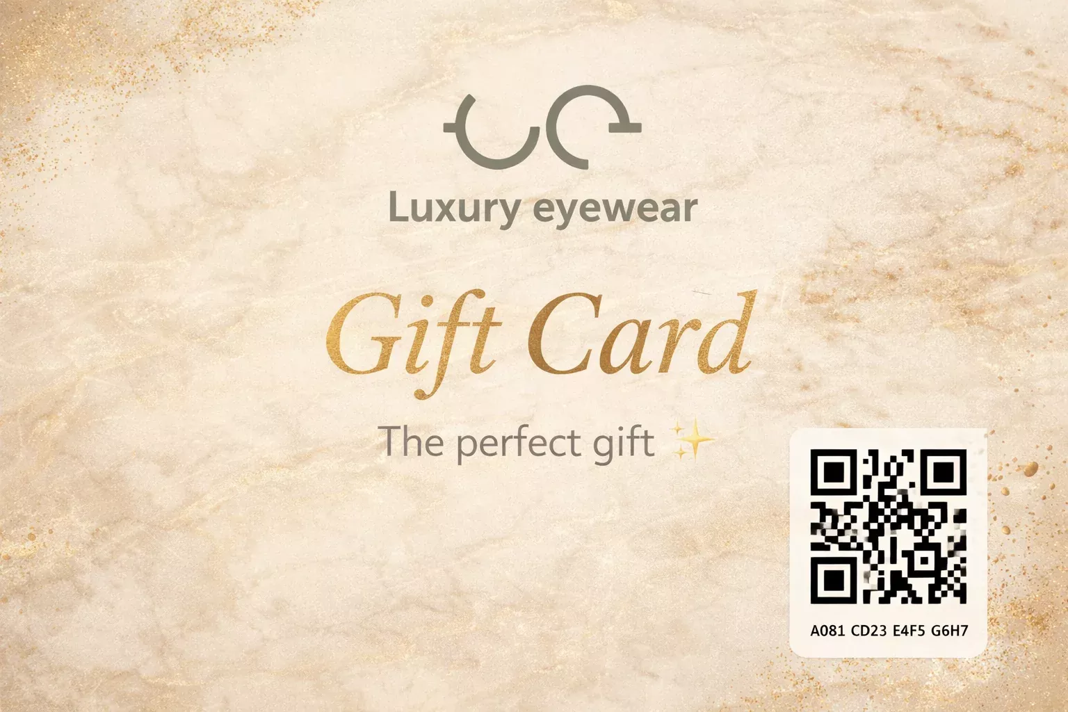 Luxury Eyewear Gift Card