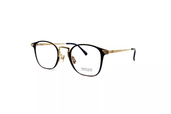 Matsuda - 2808H-V2 (Brushed Gold/Navy)