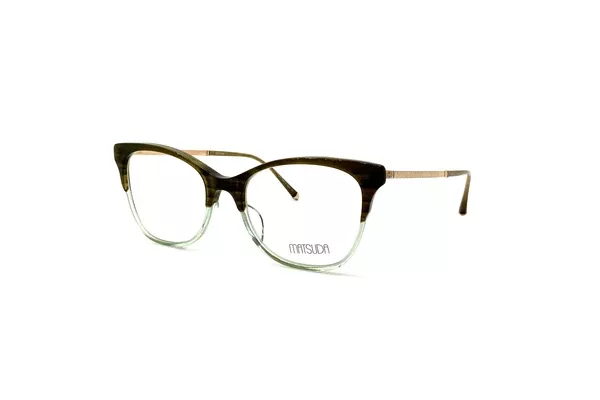 Matsuda - M2042 (Dark Light Green/Brushed Gold)