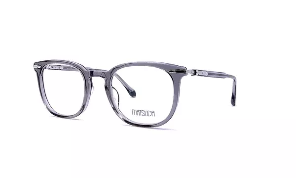 Matsuda - M2047 (Grey Crystal/Antique Silver)