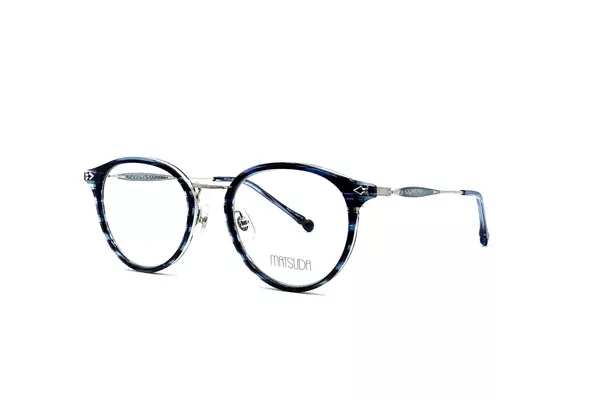 Matsuda - M3114 (Brushed Silver-Blue Demi)