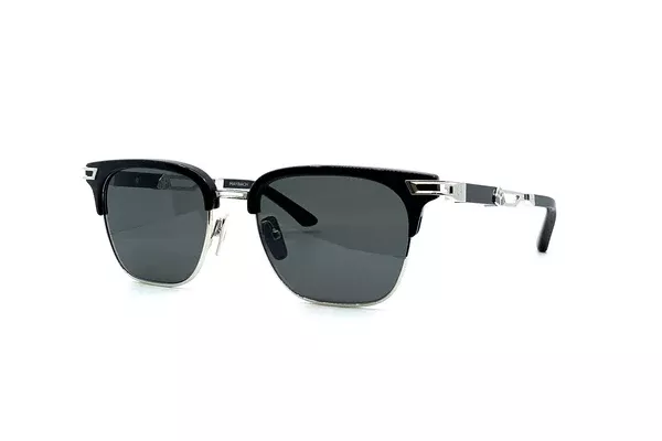 Maybach Eyewear - The Dean I (Palladium Plated | Black | Dark Grey)