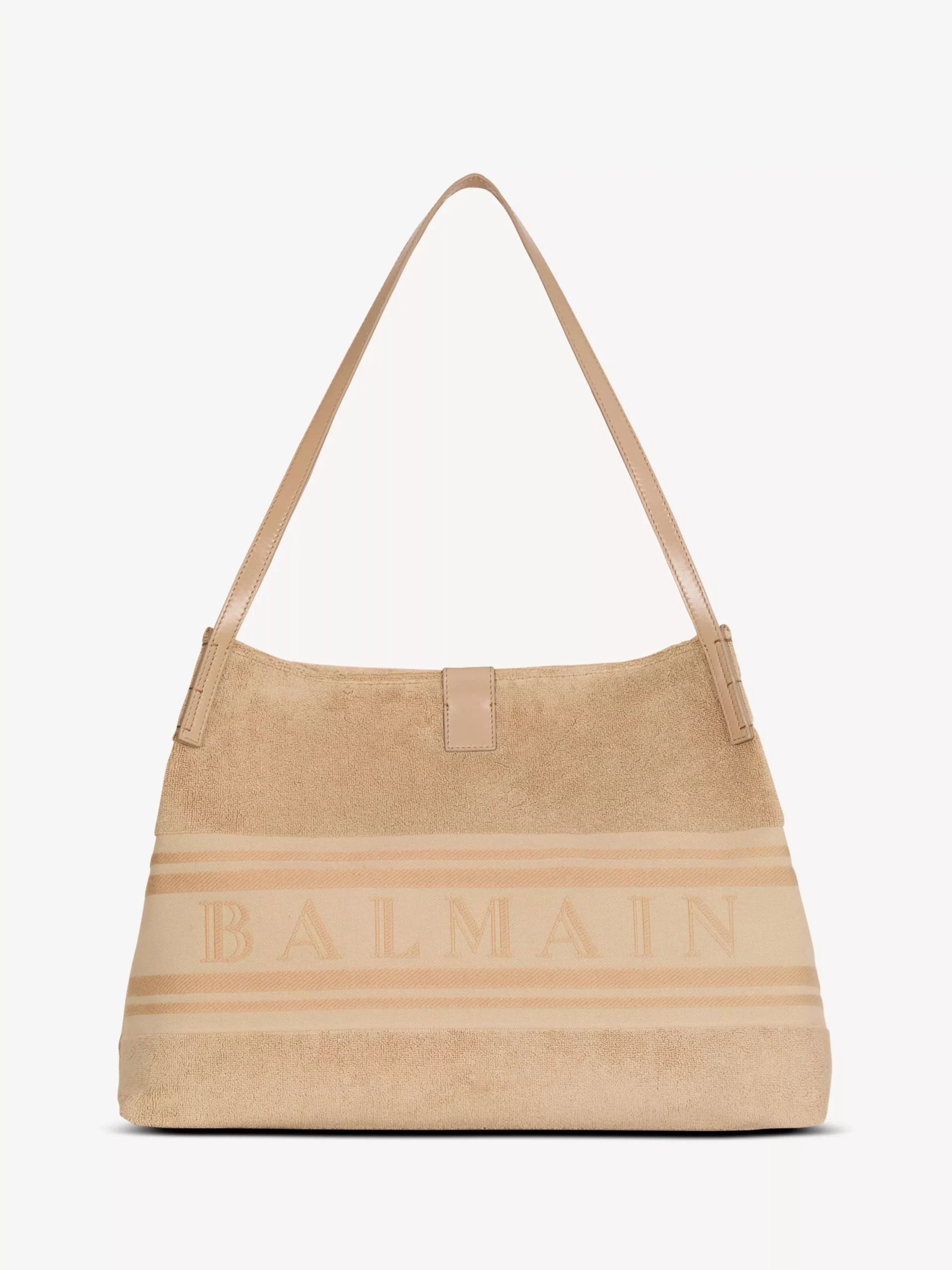 Medium Release tote bag in cotton bouclé