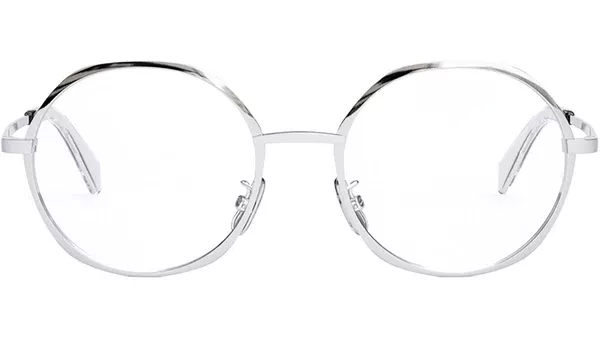Metal Rose Palladium Geometric Eyeglasses