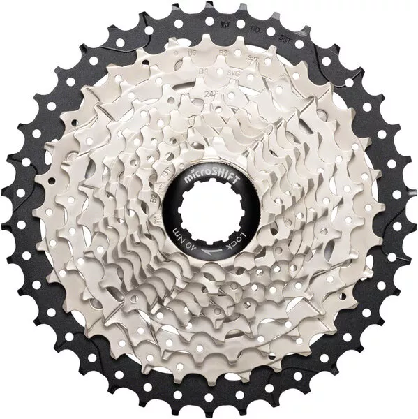 MicroshiftSword 10-Speed Alloy Cassette for 2x System