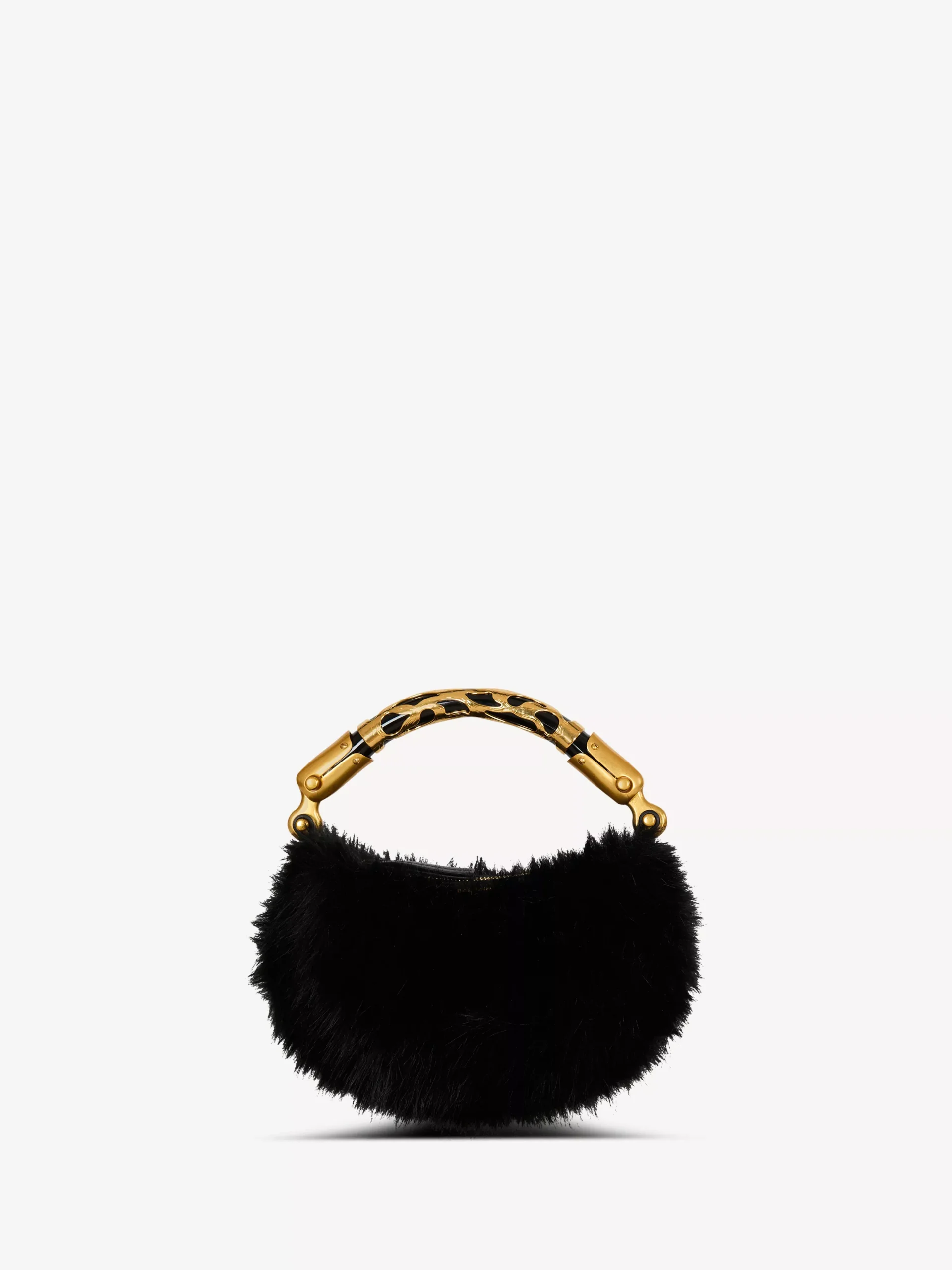 Mini Ebene bag in faux fur