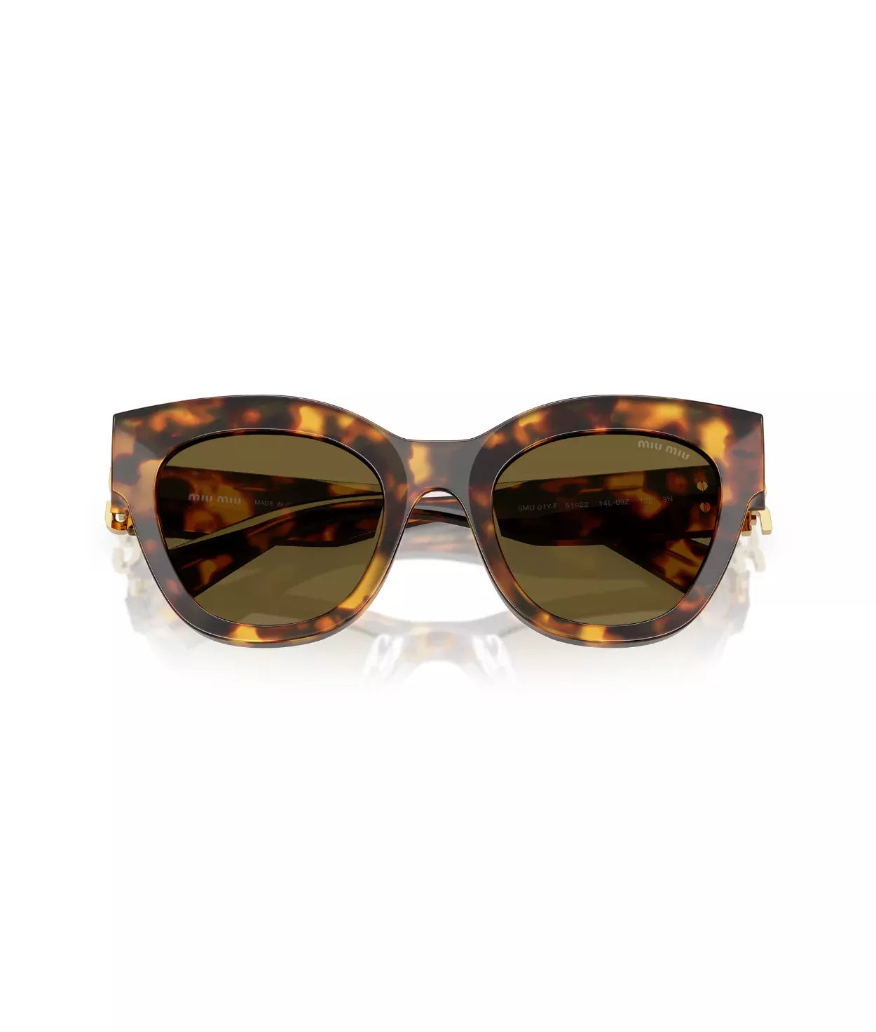 Miu Miu 0MU 01YSF Square Sunglasses