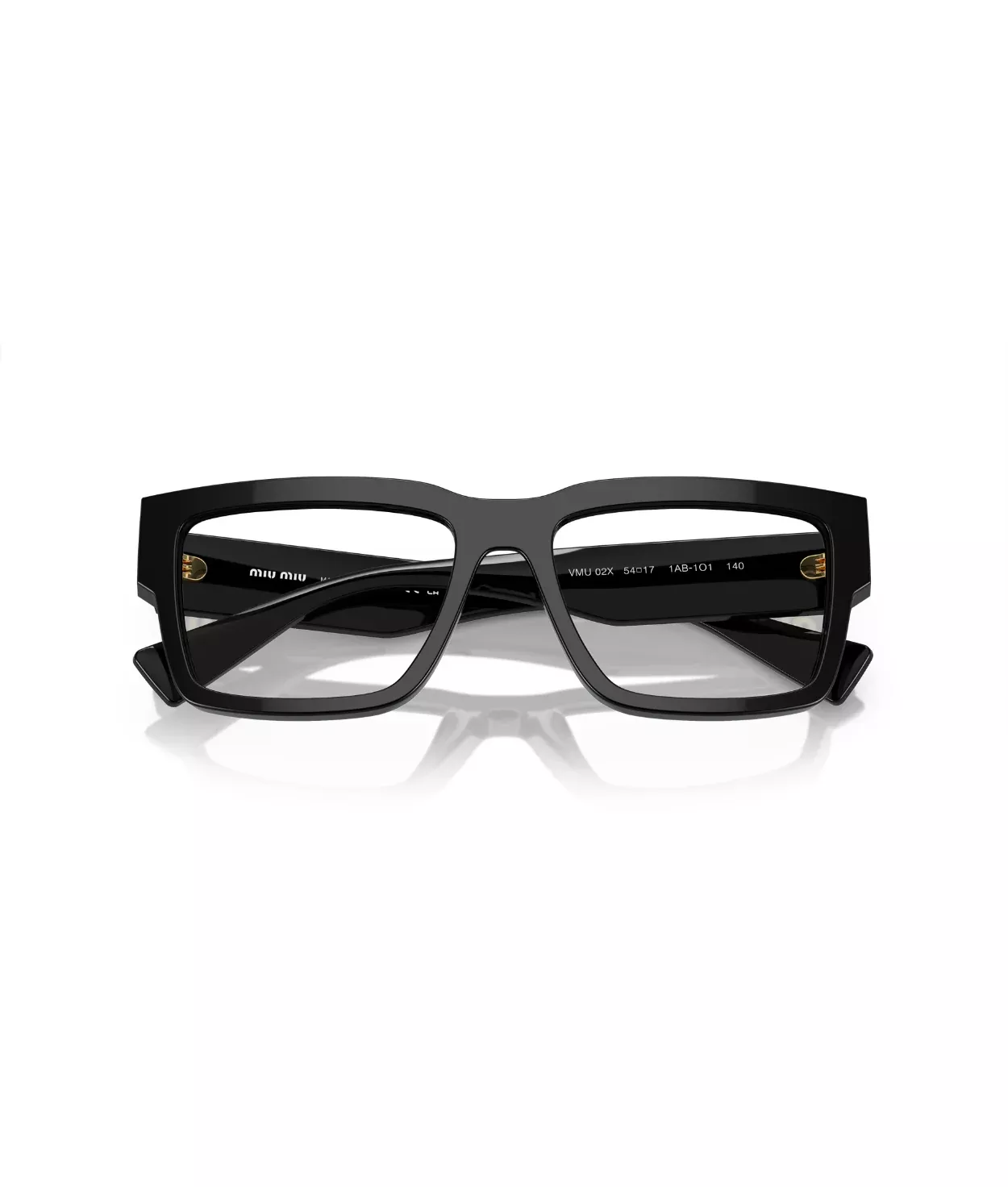 Miu Miu 0MU 02XV Rectangle Eyeglasses