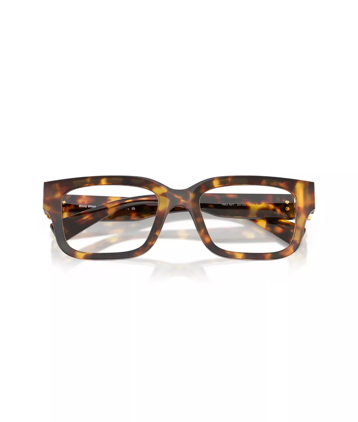 Miu Miu 0MU 02YV Rectangle Eyeglasses
