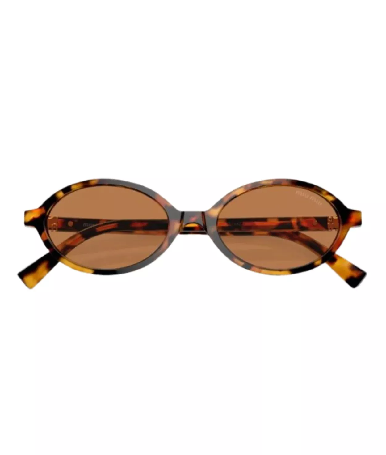 Miu Miu 0MU 04ZS Oval Sunglasses