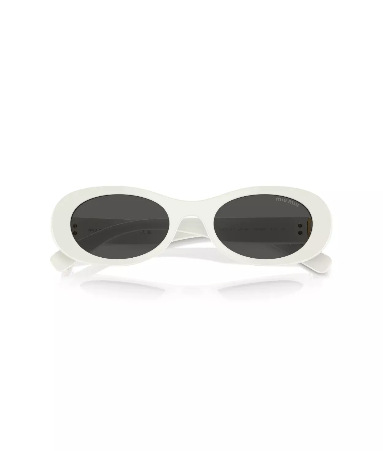 Miu Miu 0MU 06ZS Oval Sunglasses