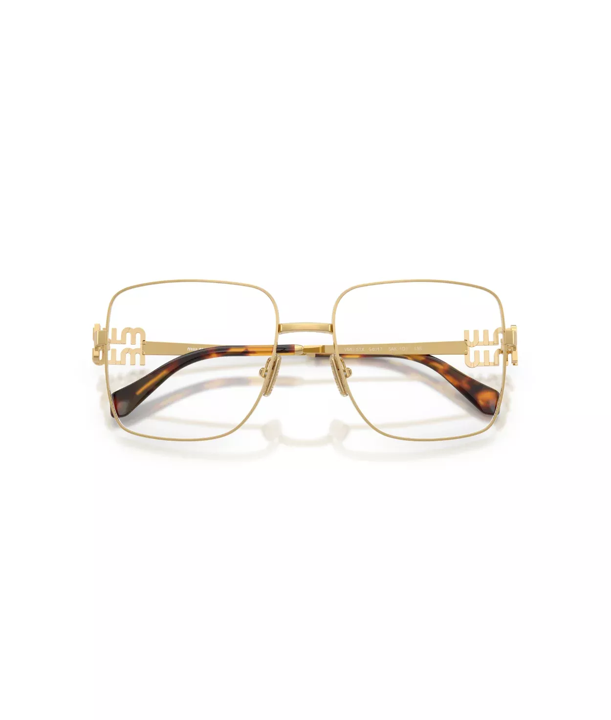 Miu Miu 0MU 51XV Square Eyeglasses