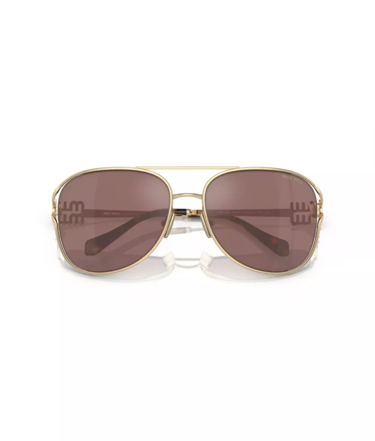 Miu Miu 0MU 52ZS Pilot Sunglasses