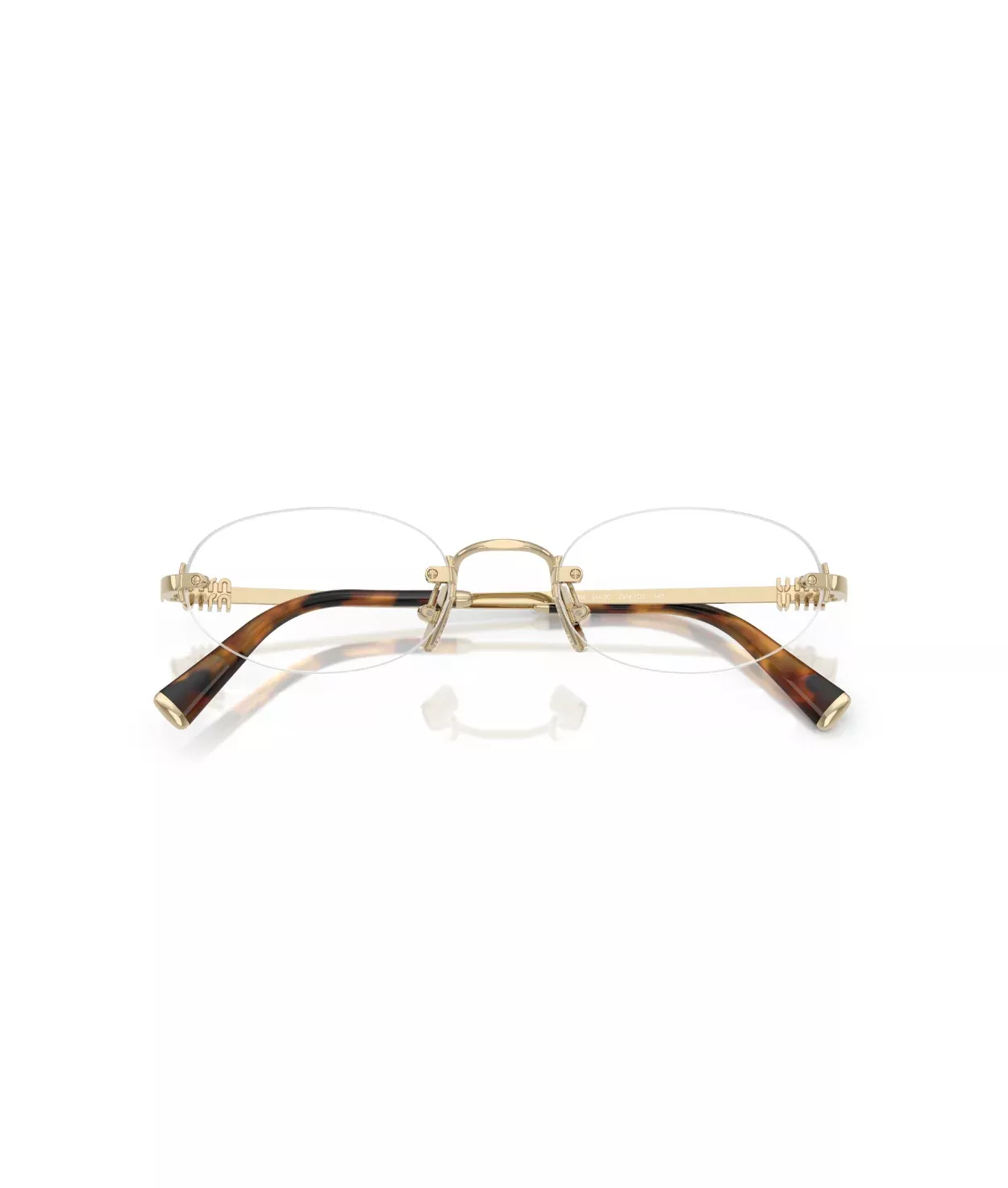 Miu Miu 0MU 53WV Oval Eyeglasses