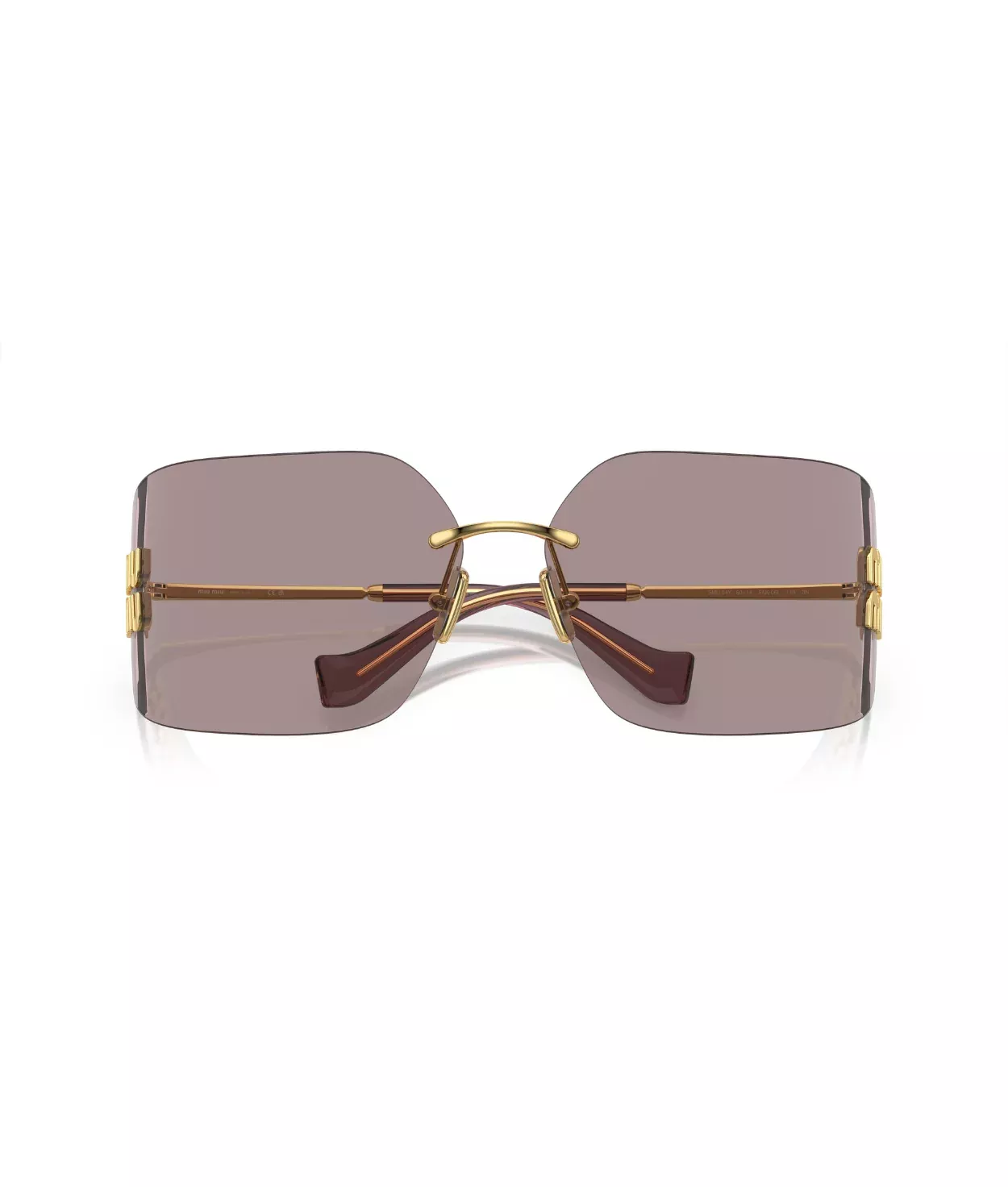 Miu Miu 0MU 54YS Irregular Sunglasses