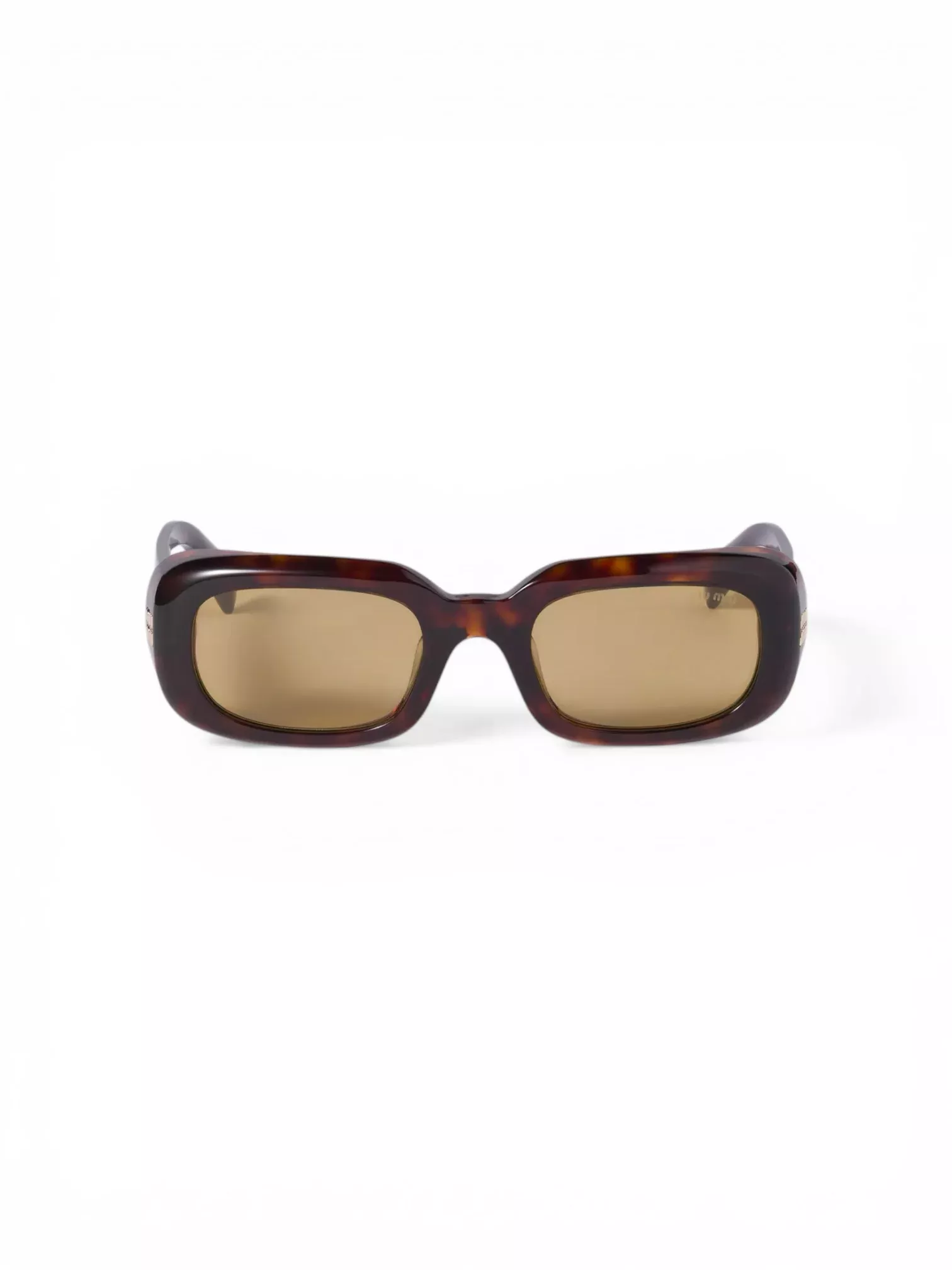 Miu Miu OMU B13S Rectangle Sunglasses