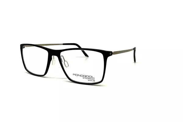 Monoqool - Diver (Black/ Silver Brushed Temple)