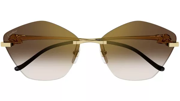 Panthère CT0429S 002 Oro Marrone Occhiali da Sole