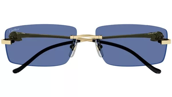 Panthère CT0430S 004 Oro Blu Occhiali da Sole