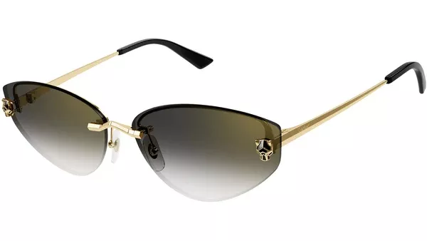 Panthère CT0431S 001 Oro Grigio Occhiali da Sole
